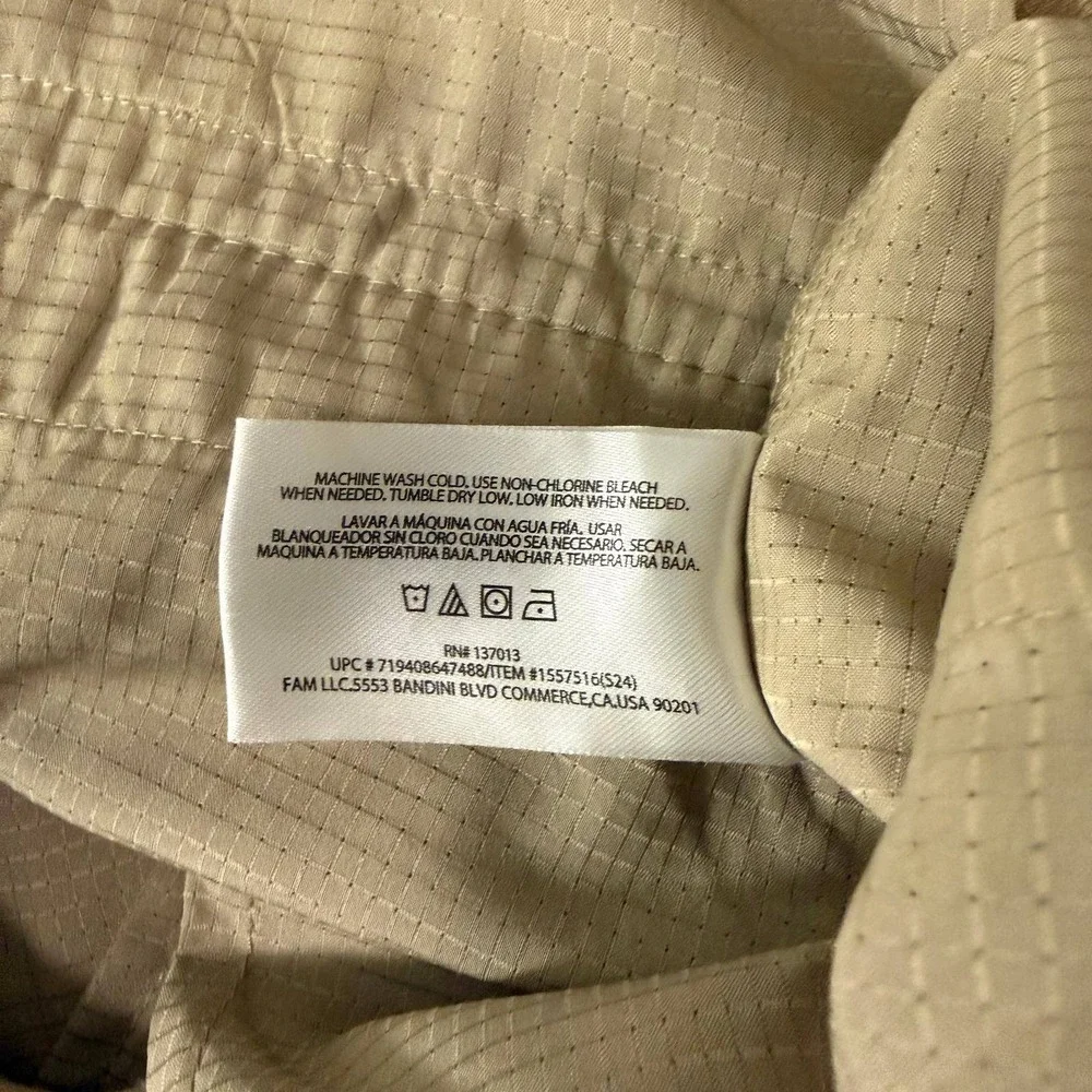 Banana Republic Core Temp Slim Fit Chino Pants Mens 32x32 Khaki Tan 1557516